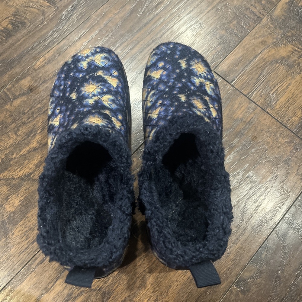 Alegria Blue Quilted Slip On Comfort Shoes Women's Size 10 Indoor Outdoor - Picture 5 of 8
